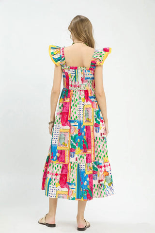 Umgee The showstopper midi dress