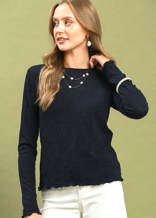 Umgee Chelsea Textured Top