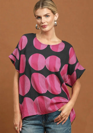 Umgee In the Round Dolman Top