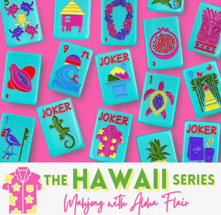 The Hawaii Series | Mahjong Tile Set with Aloha Flair