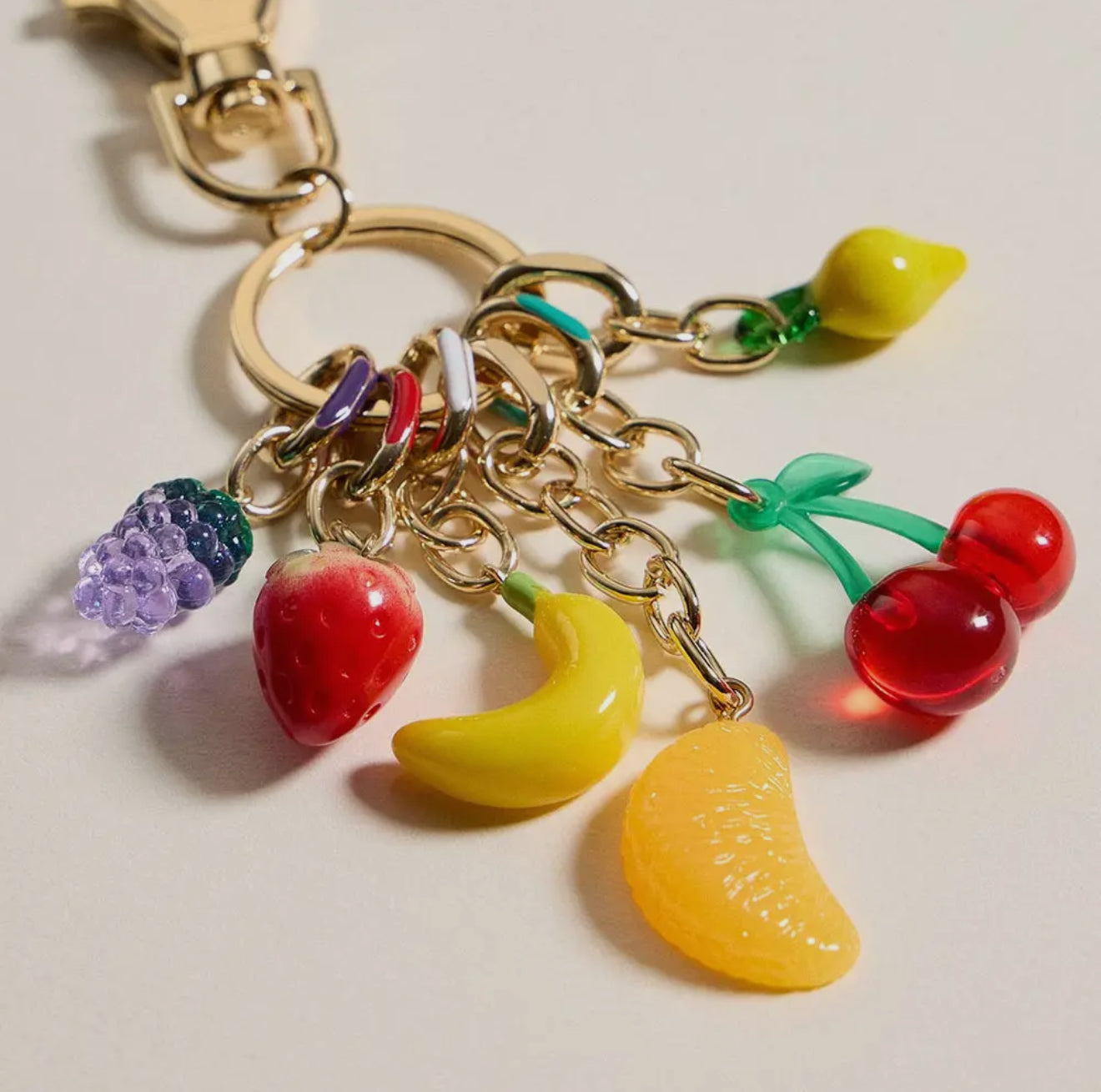 Bundle of Fruit Keychain/Bag Charm