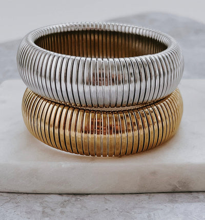 old Water Safe Tahiti Thick Coil Bangle