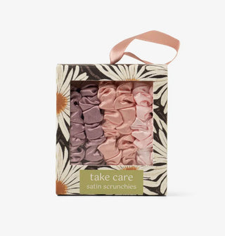 Crush Take Care Satin Scrunchies