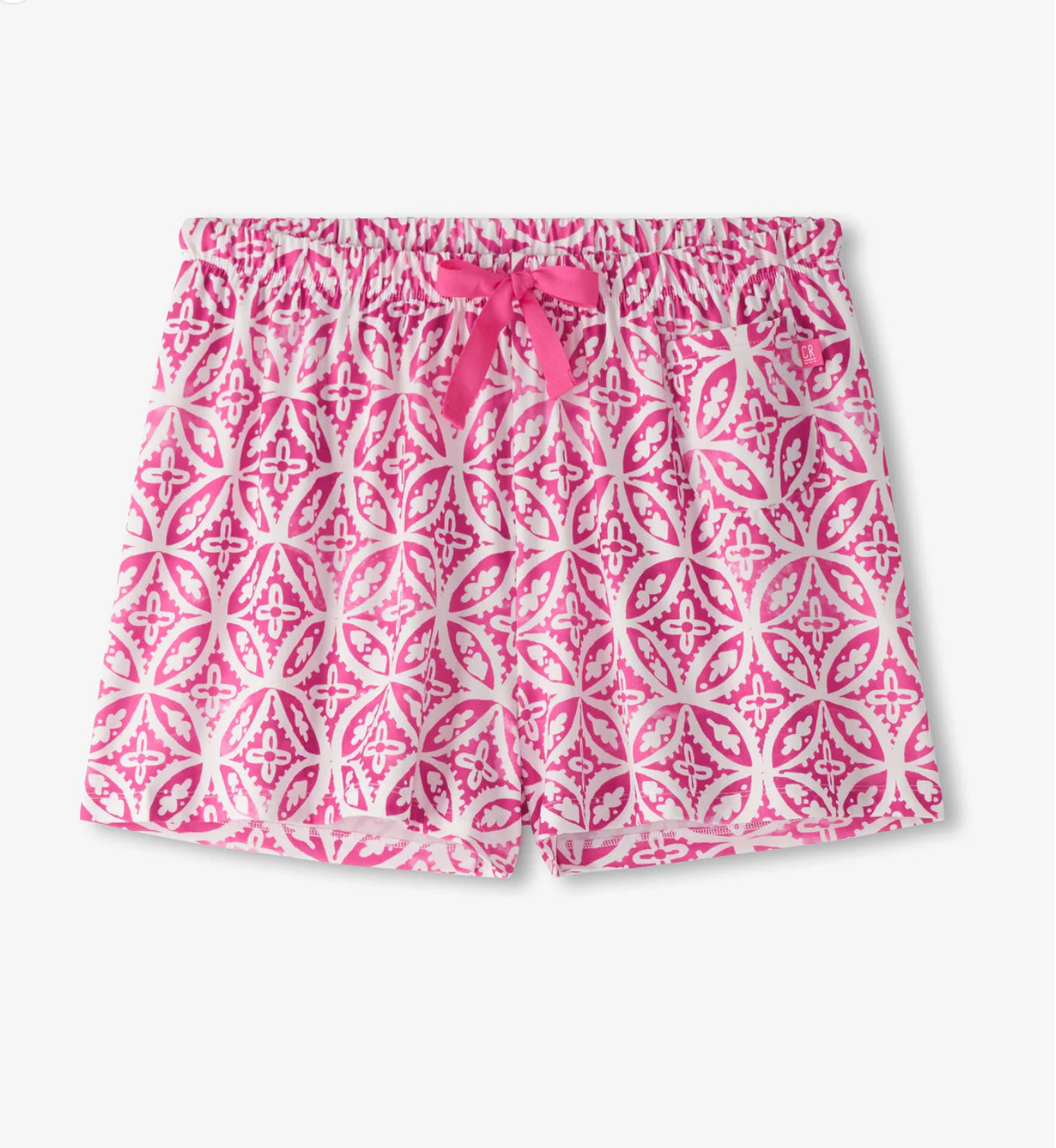 Capelton Road Women's Pink Lotus Pajama Shorts