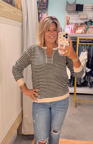 Stripe Season Sweater