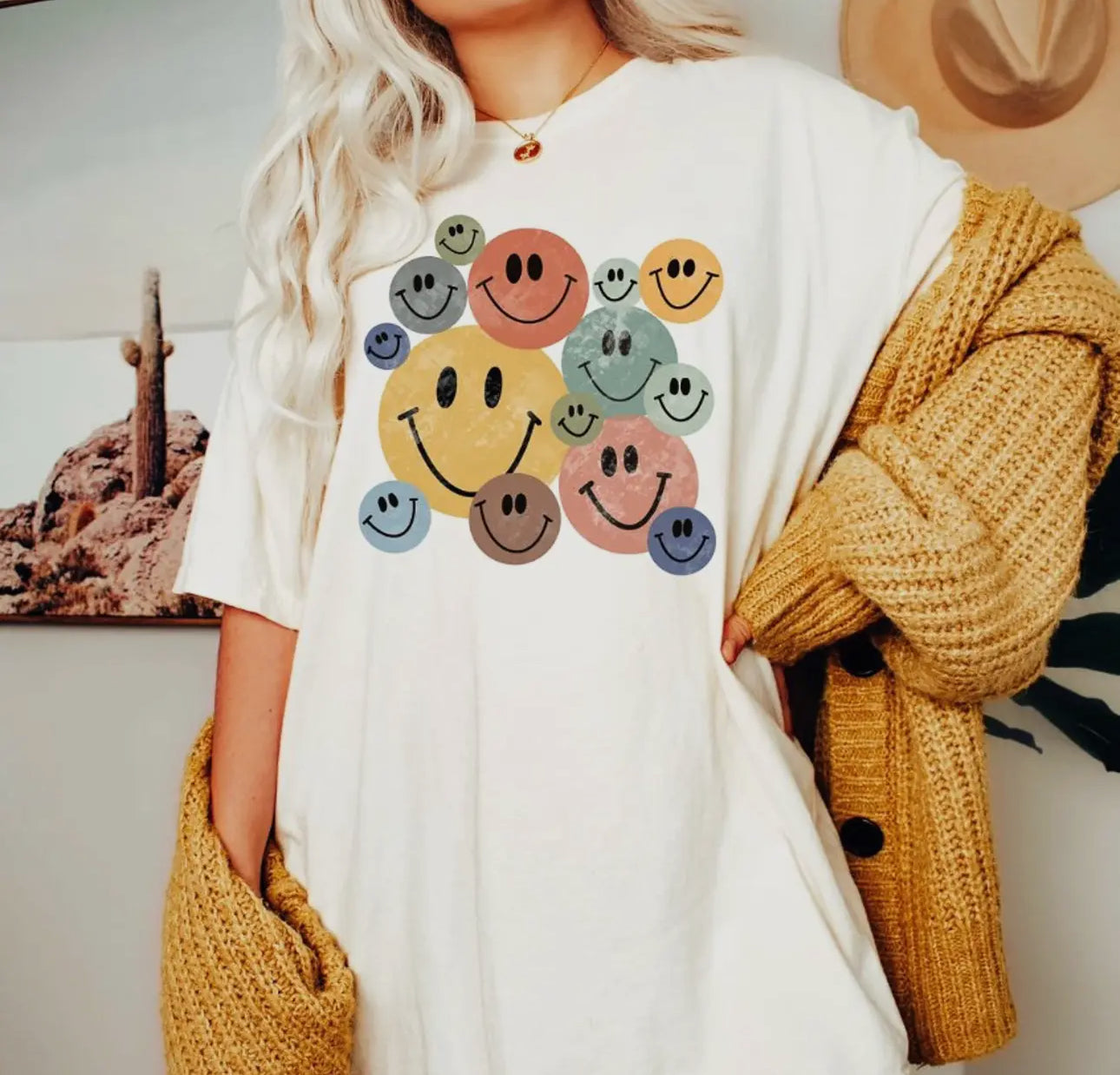 All the Smiles Retro tee