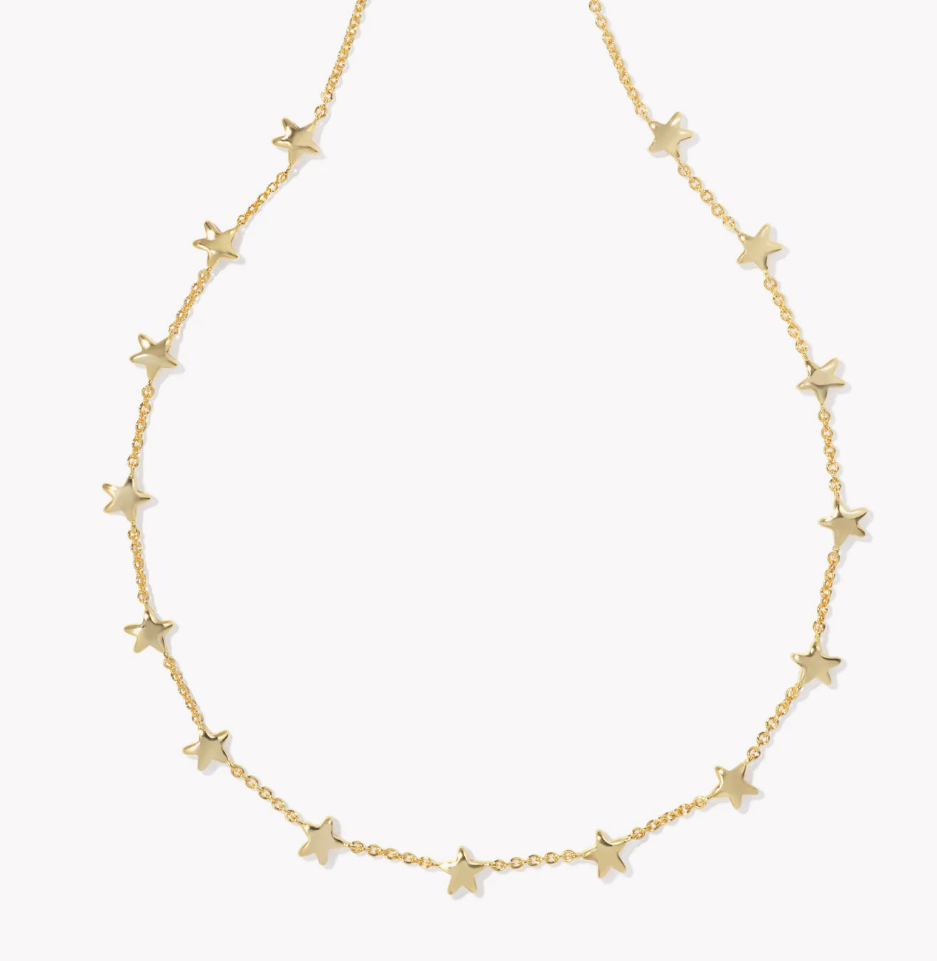 Sierra Star Strand Necklace in Gold