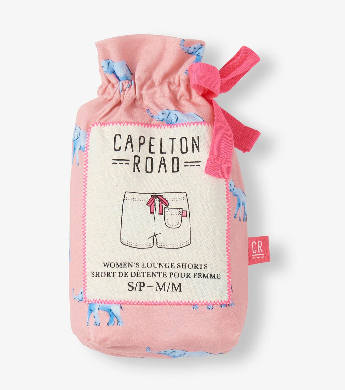 Capelton Road PJ Shorts In A Bag - Elephantastic