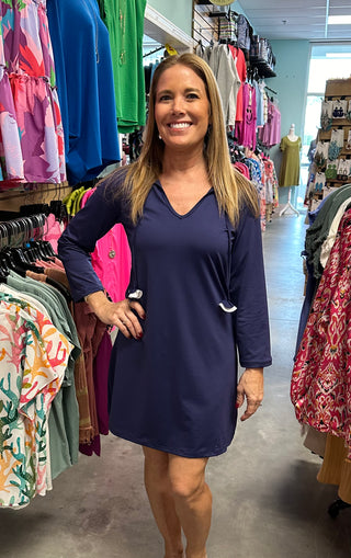 Hatley Seaside Patriot Blue Dress/Coverup