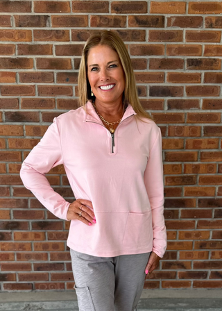 Escape by Habitat Ocean Front Terry Quarter Zip Pullover