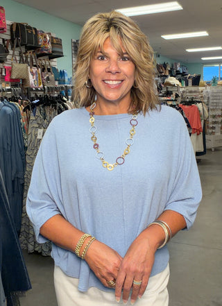 Breeze Knit Dolman Top