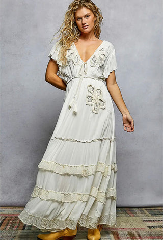 Pol Heirloom Bloom Maxi Dress
