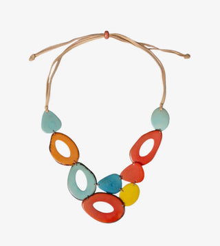 Alexandra Hand-carved Necklace