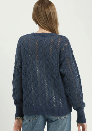 Umgee Harbor Pointelle Cardigan