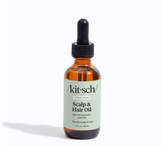 KITSCH Strengthening Rosemary & Biotin Scalp & Hair Oil - 2fl oz./60mL