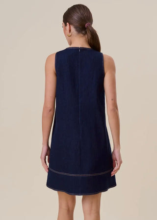 Anchors Away Mini Shift Dress