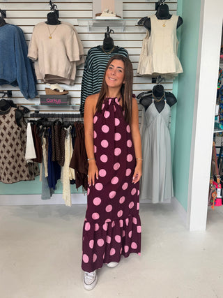 Dot About It Maxi Dress