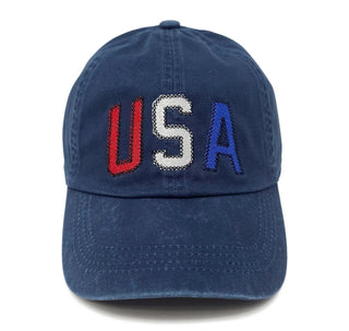 USA Embroidered Baseball Cap