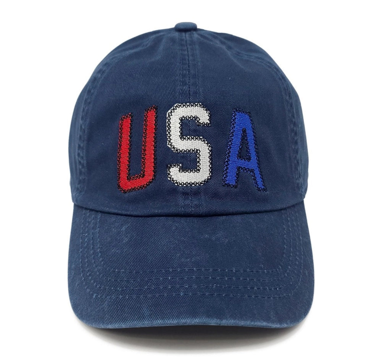 USA' Embroidered Baseball Cap l