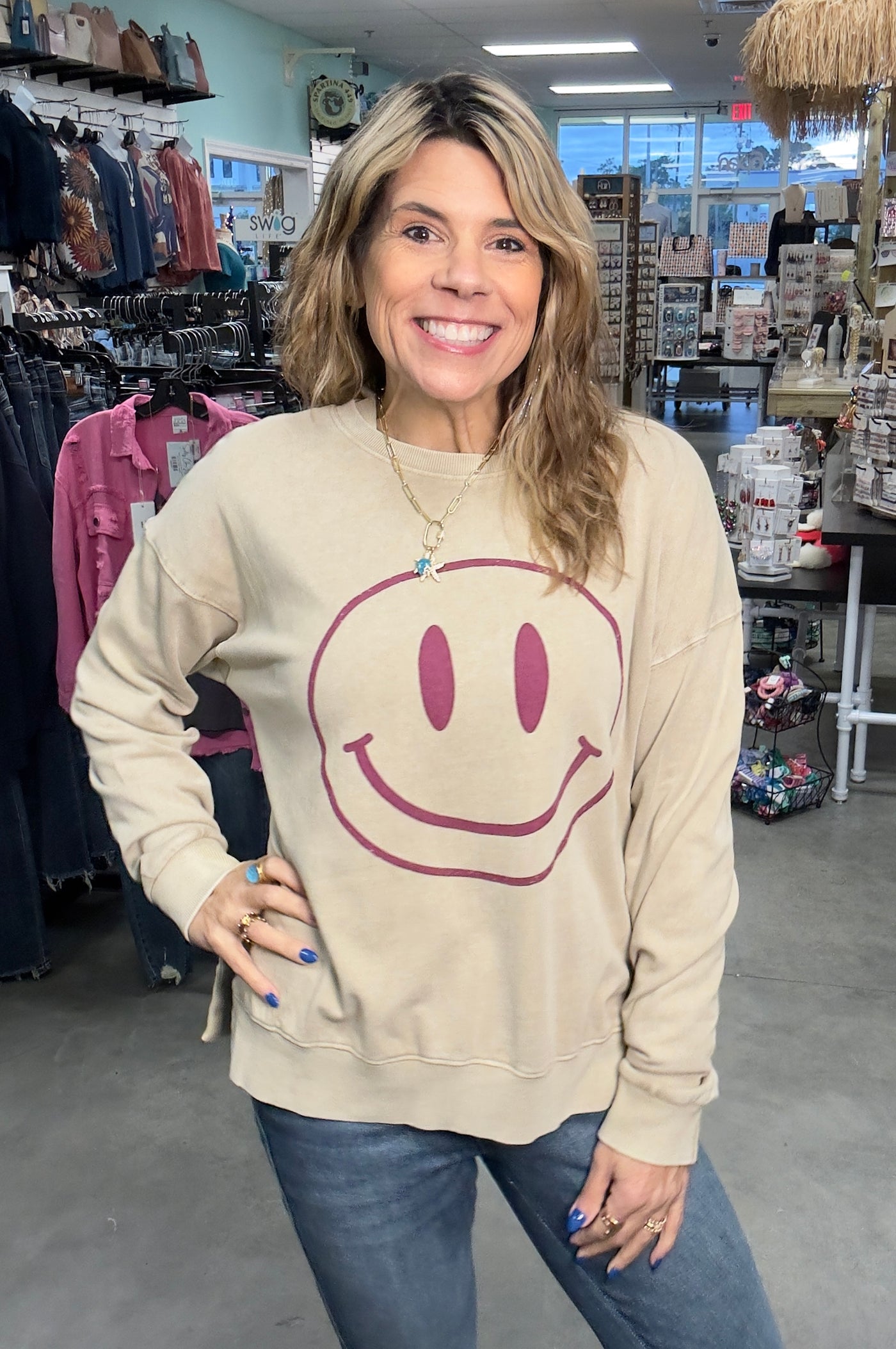 All Smiles Crewneck