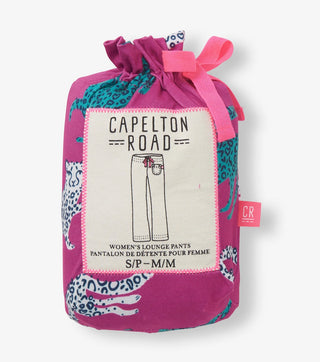 Capelton Road PJ Pants In A Bag - Cheetah