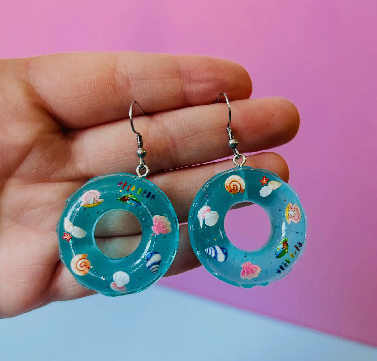 Pool Floatie Earrings