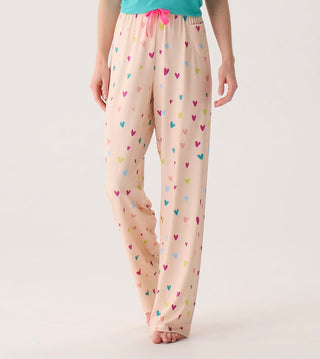 Capelton Road PJ Pants In A Bag - Jelly Bean Hearts