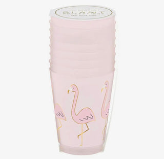 Flamingo Party pack of 8 Frost Cups