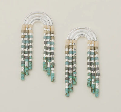 Chromacolor Fringe Earring