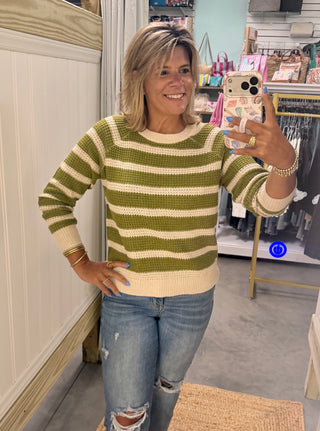 Soft Stripe Sweater
