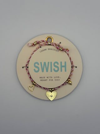 Swish Corded Bracelet - Love