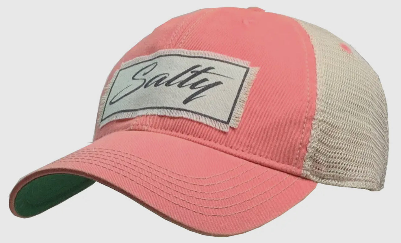 Salty Distressed Trucker Cap