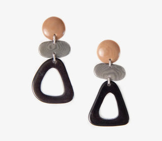 Tere Hand-carved earrings
