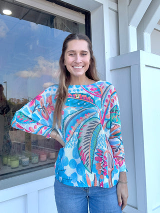 Royal Palm One Size Sweater