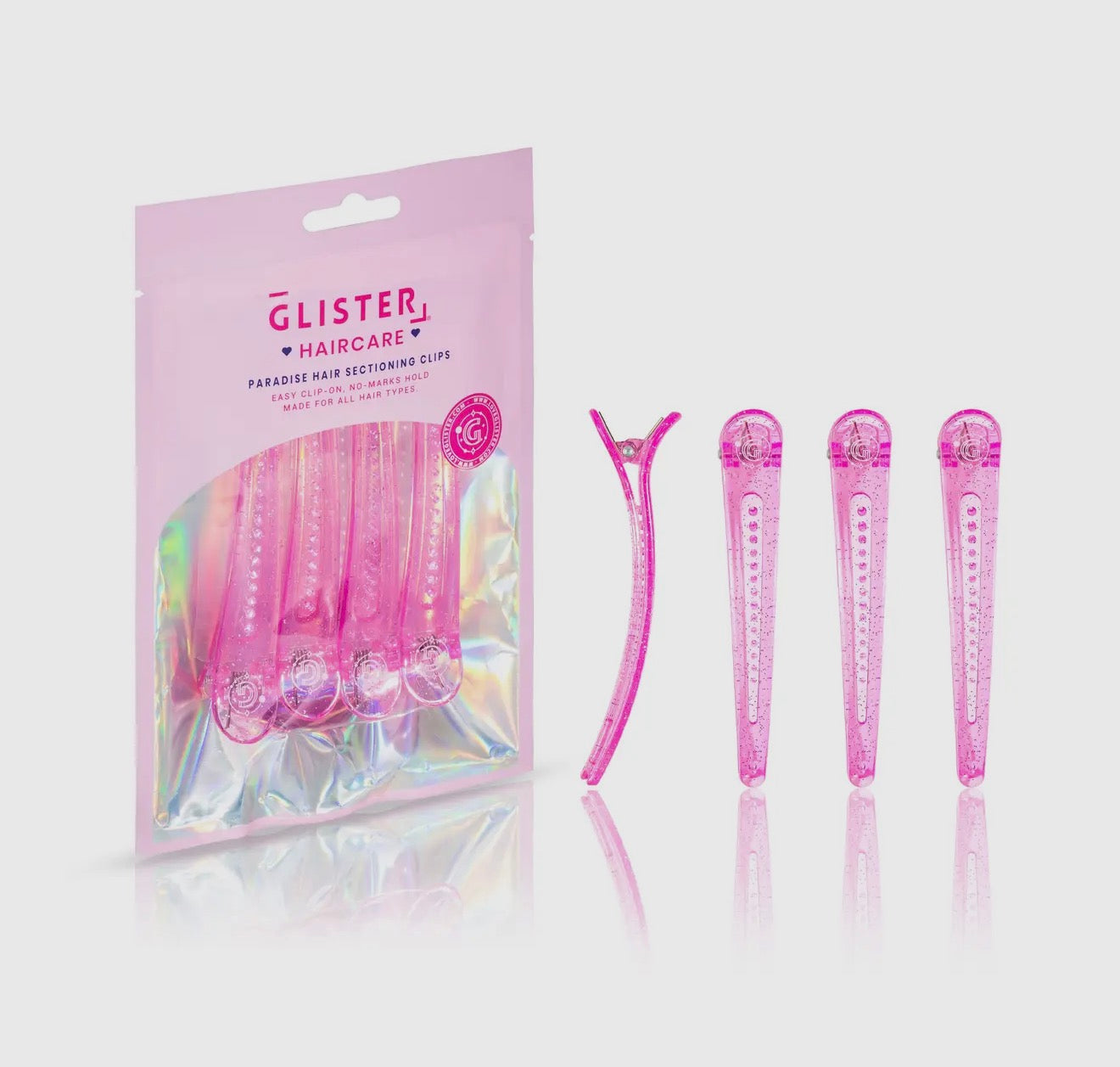 (4-Pack) Styling & Sectioning Pro Hair Clips