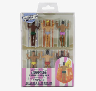 Summer Lovers Drink Markers - 6 Pack