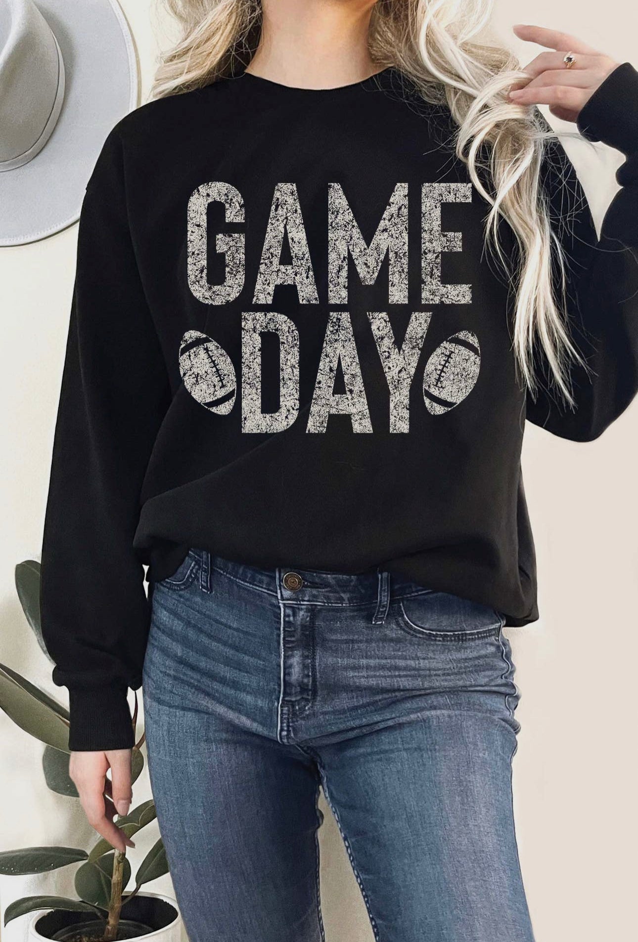 Game Day Football Crewneck