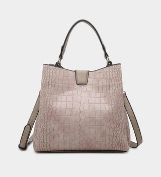 Hampton Croc Satchel