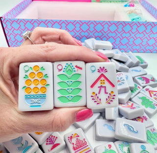 The Scandinavian Folk Art Series Mahjong with Nordic Style