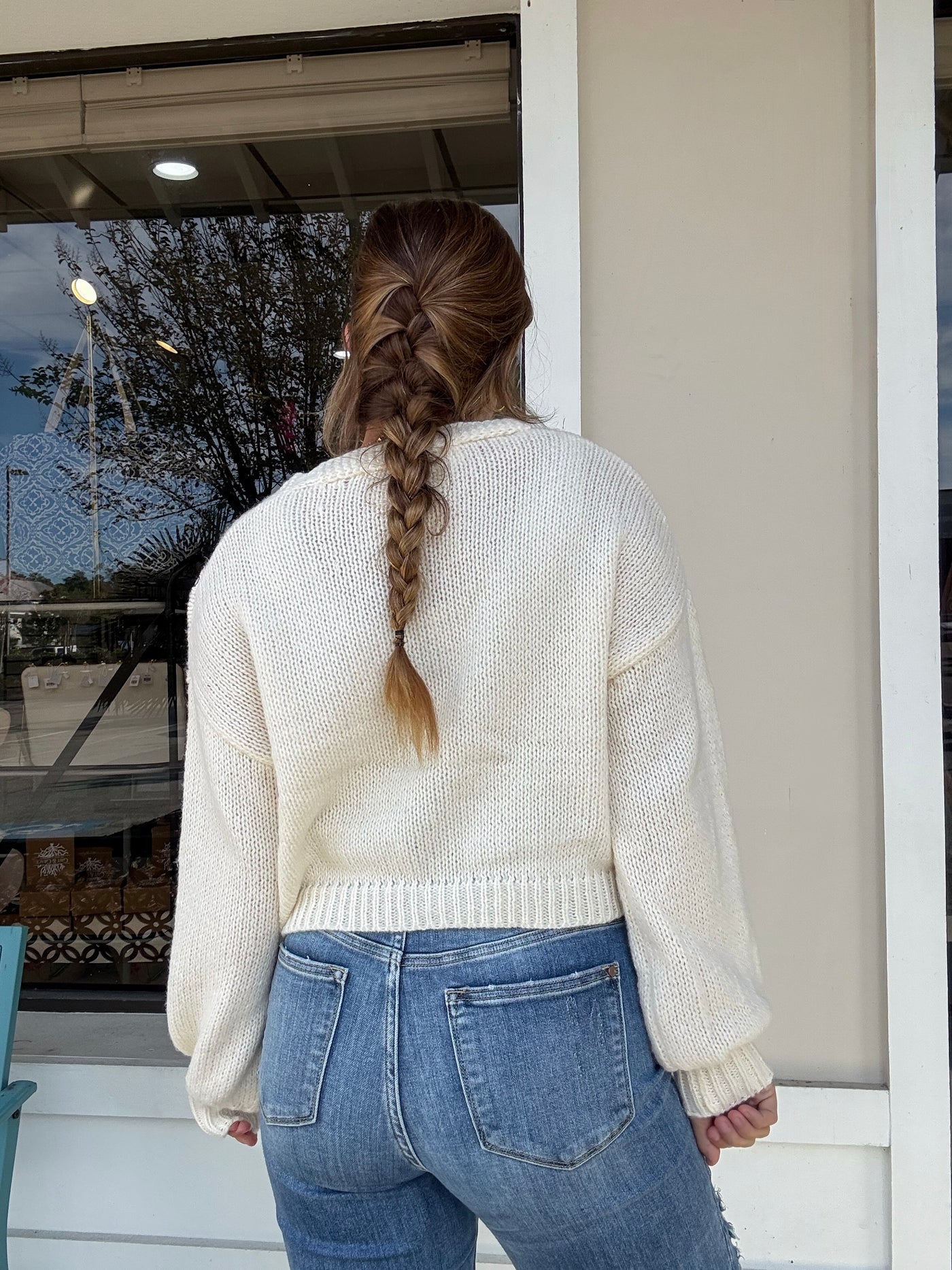 Deck The Halls Chunky Knit Cardigan