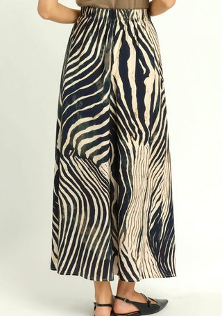 Umgee Wild Side Zebra Maxi Skirt