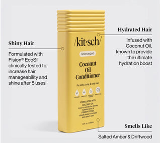KITSCH Coconut Oil Conditioner for Dry Damaged Hair