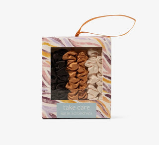 Crush Take Care Satin Scrunchies