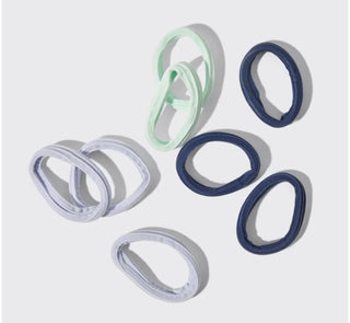 KITSCH Garden Bouquet Seamless Hair Elastics 8pc Set