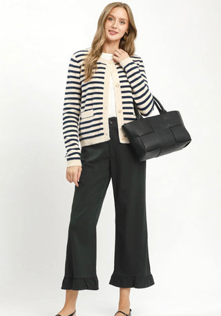 Umgee Harper Ruffle Pants