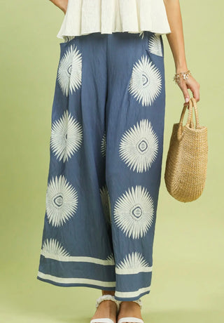 Umgee Seaside Sunburst Pants