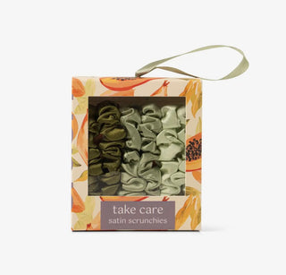 Crush Take Care Satin Scrunchies