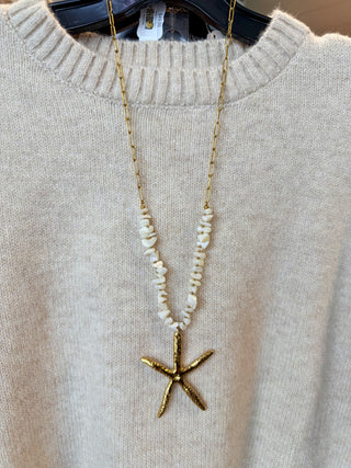 Statement Starfish Necklace