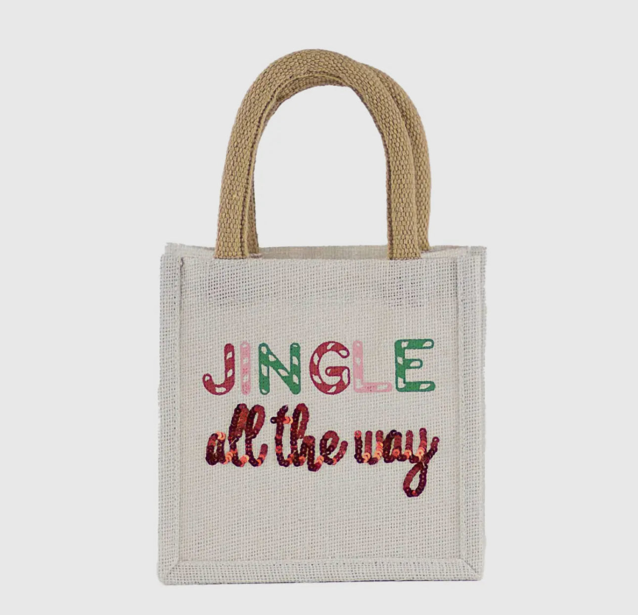 Jingle All the Way Petite Gift Tote