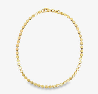 18K Gold Filled Flat Ball Disc - Tarnish Resistant